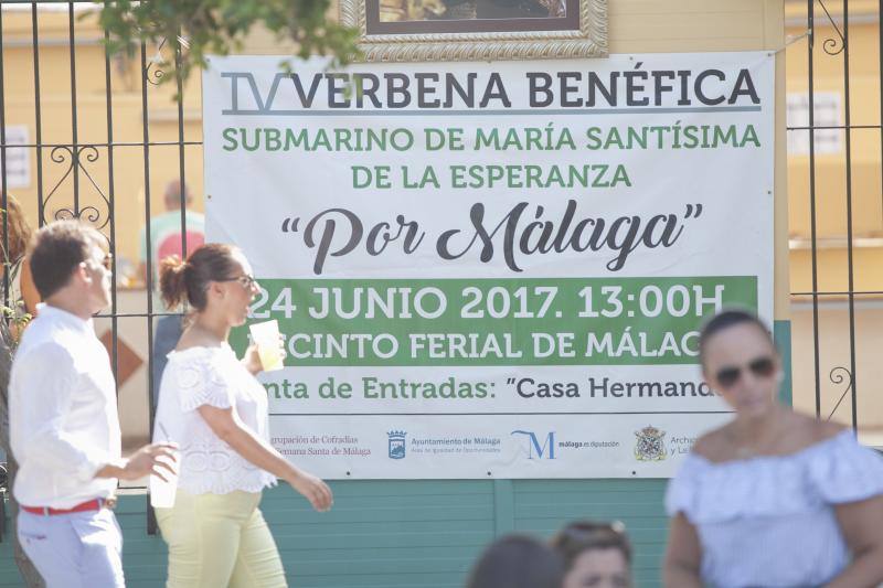 La cuarta verbena organizada por el submarino de la Virgen de la Esperanza congregó a numeroso público en el recinto ferial de Málaga. El dinero recaudado se destinó a Cáritas, la Fundación Corinto, la Asociación de Voluntarios de Oncología Infantil (AVOI) y la Asociación por la Investigación Oncológica de Málaga (AIOM).
