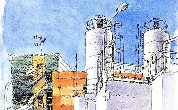 Planta desalobradora de El Atabal.