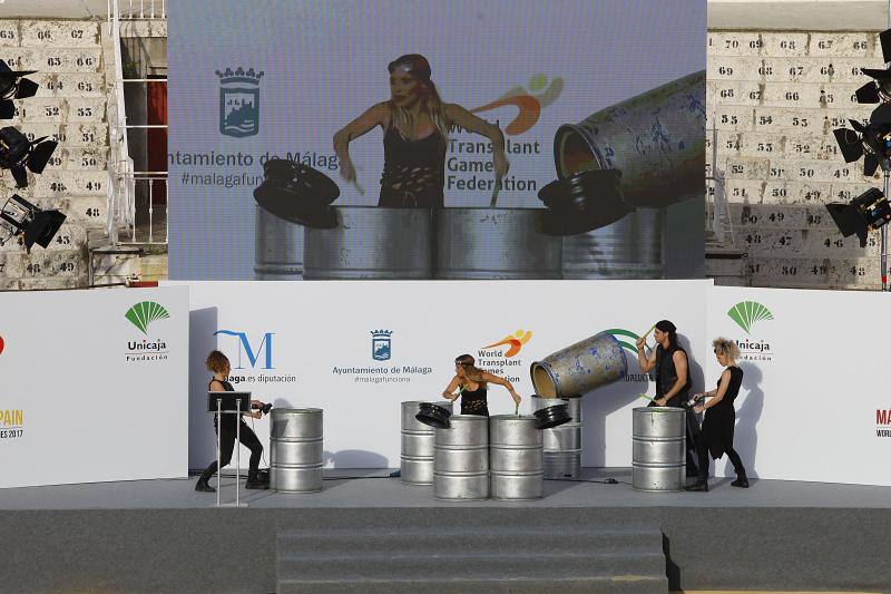 Este domingo han dado comienzo la XXI edición de los Juegos Mundiales de Deportistas Trasplantados 2017 en Málaga, cuya ceremonia de inauguración se ha celebrado en la plaza de toros.