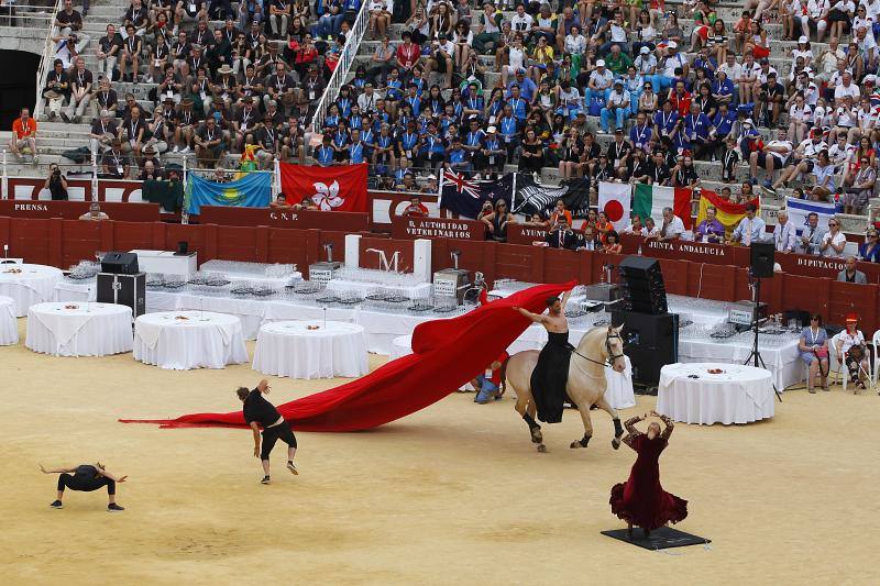 Este domingo han dado comienzo la XXI edición de los Juegos Mundiales de Deportistas Trasplantados 2017 en Málaga, cuya ceremonia de inauguración se ha celebrado en la plaza de toros.