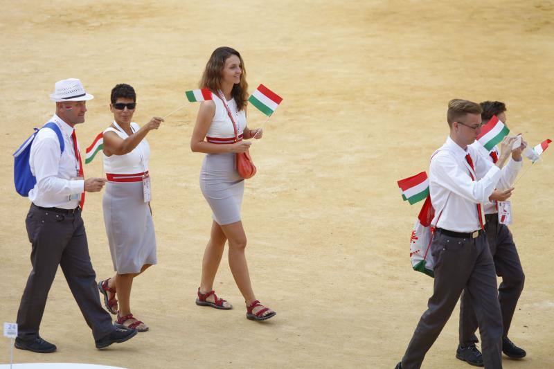 Este domingo han dado comienzo la XXI edición de los Juegos Mundiales de Deportistas Trasplantados 2017 en Málaga, cuya ceremonia de inauguración se ha celebrado en la plaza de toros.