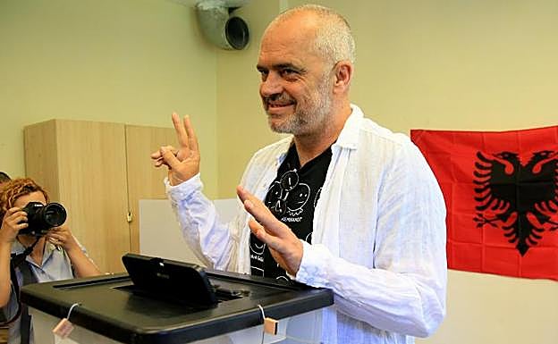 Edi Rama, primer ministro albanés.