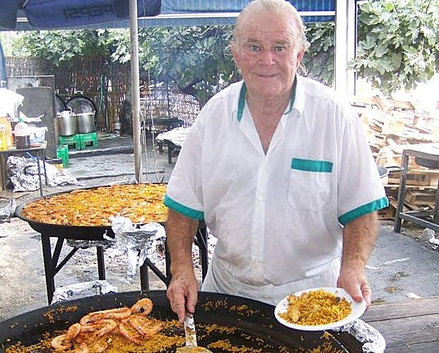 Chiringuito Ayo en la playa de Burriana.