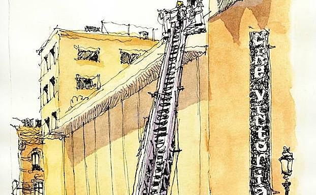 'Málaga a trazos': Desventuras del Astoria