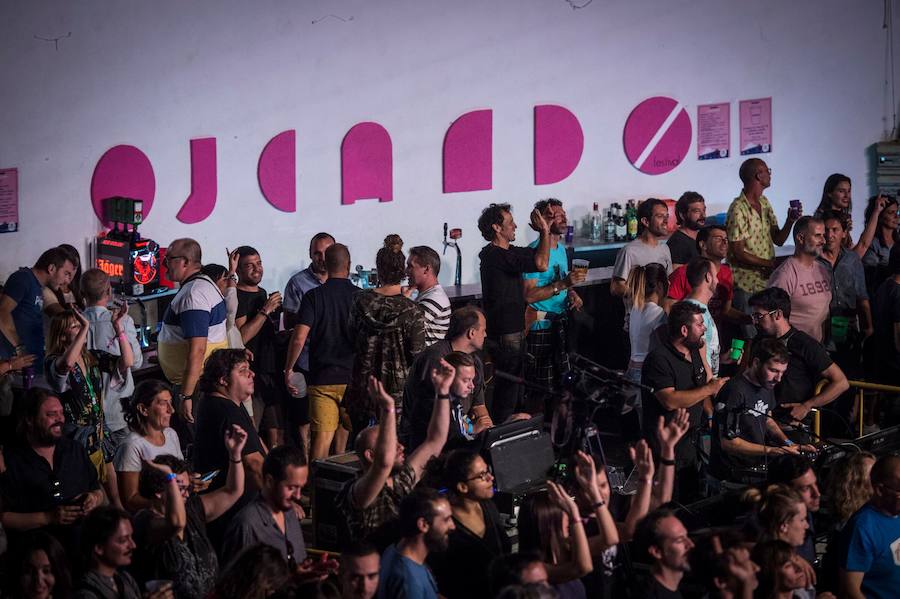 Público durante el conciderto de Sidonie.