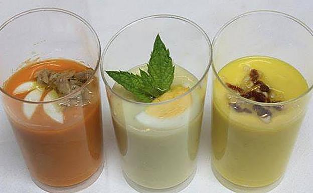 Gazpachos en Arte de Cozina, donde elaboran el sefardí.