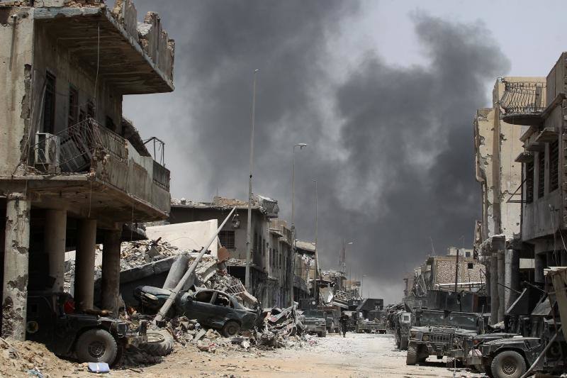 El califato arroja la toalla en Mosul y sus dirigentes han trasladado su centro de operaciones a Tal Afar, situada a 65 km de la capital.