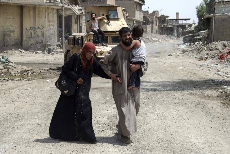 El califato arroja la toalla en Mosul y sus dirigentes han trasladado su centro de operaciones a Tal Afar, situada a 65 km de la capital.