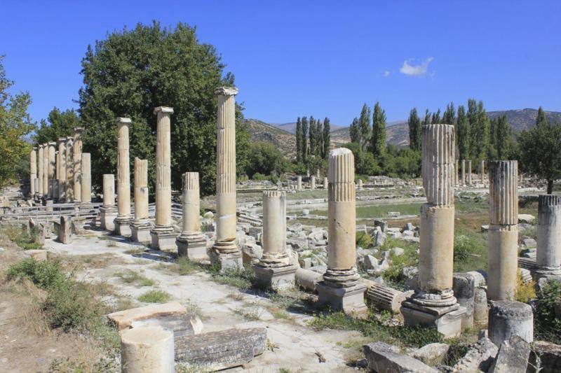 El tetrapilón de Afrodisias en Aydin (Turquía) ha sido declarado nuevo Patrimonio Mundial por los miembros de la 41ª reunión del Comité del Patrimonio Mundial de la UNESCO 