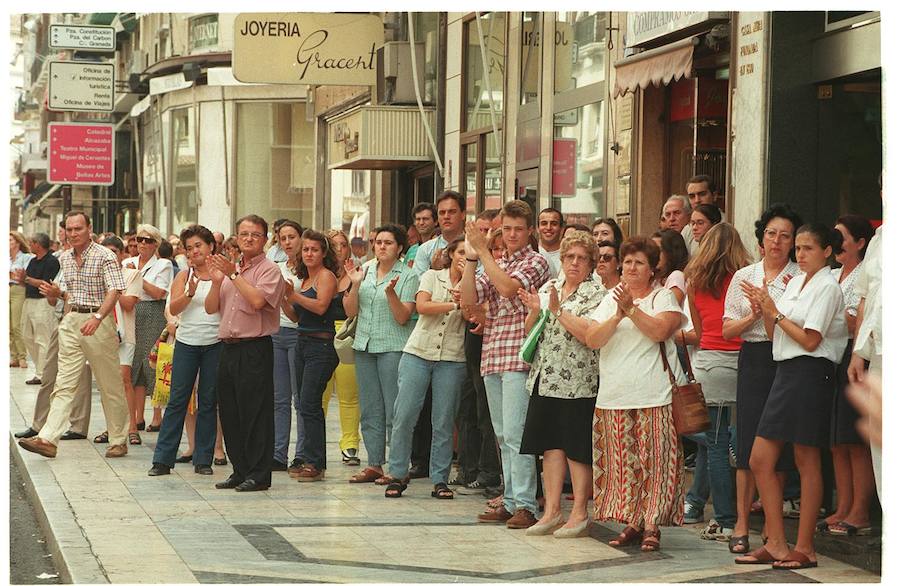 Así vivió Málaga el asesinato de Miguel Ángel Blanco