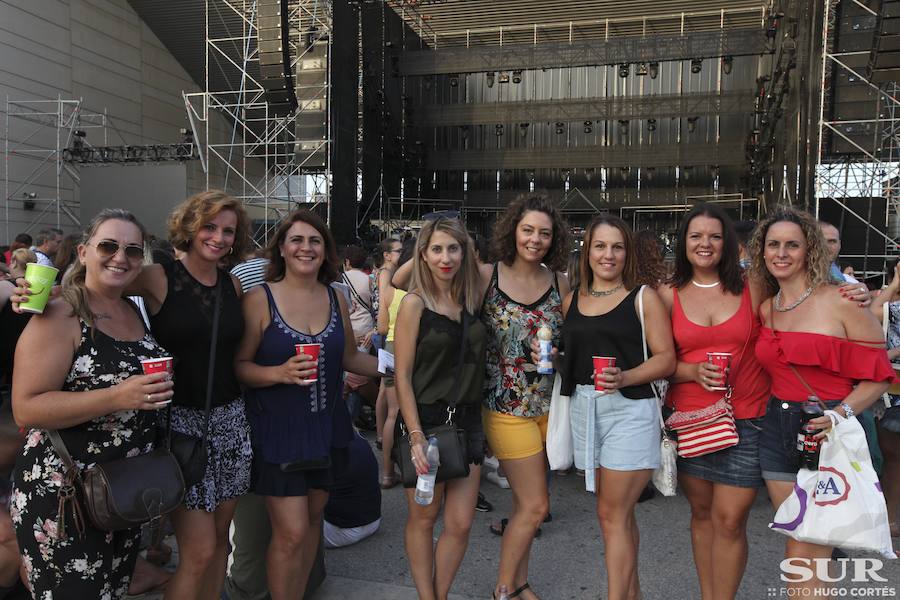 David Bisbal desgranó las canciones de su último disco, ‘Hijos del mar’, en un concierto que padeció graves problemas de sonido
