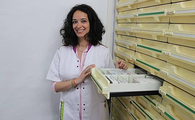 Román, en su establecimiento en Jimera de Líbar. 