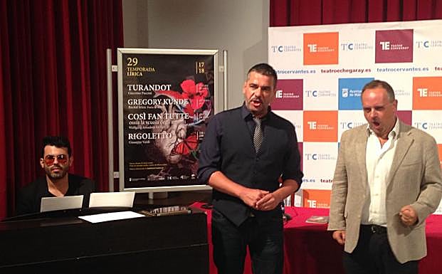 Antonio Torres y Luis Pacetti ofrecen un avance del 'Nessun dorma' de 'Turandot'