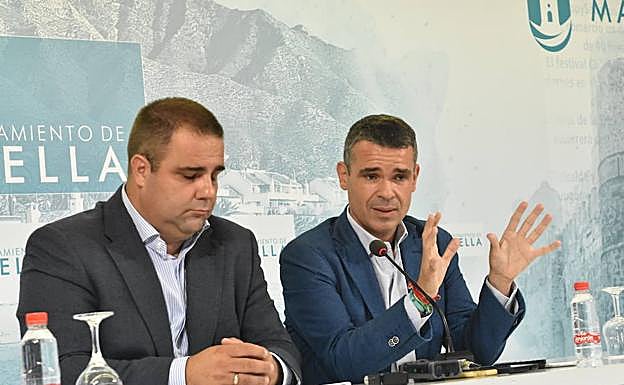 José Bernal compareció ayer junto al concejal de Empleo para abordar asuntos de esta delegación.