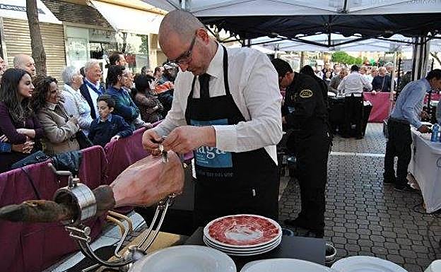 Certamen mundial del Jamón Popi Ciudad de Estepona. 