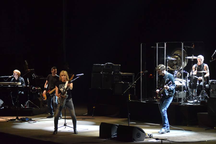 The Pretenders realizaron un despliegue musical capitaneado por el guitarreo descomunal de sus integrantes y, por encima de todo, de una Chrissie Hynde sexagenaria que recordó en Starlite por qué esta banda angloamericana comenzó a triunfar allá en los finales de los años 70.