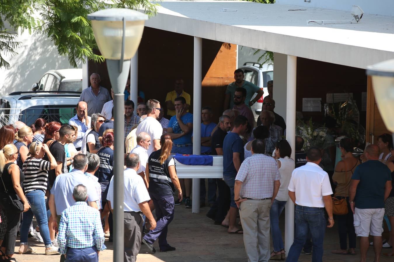 Entierro de la pequeña Lucía en Alhaurín el Grande