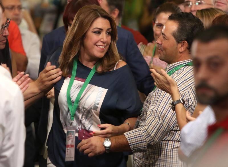 Imágenes de la primera jornada del cónclave de los socialistas andaluces