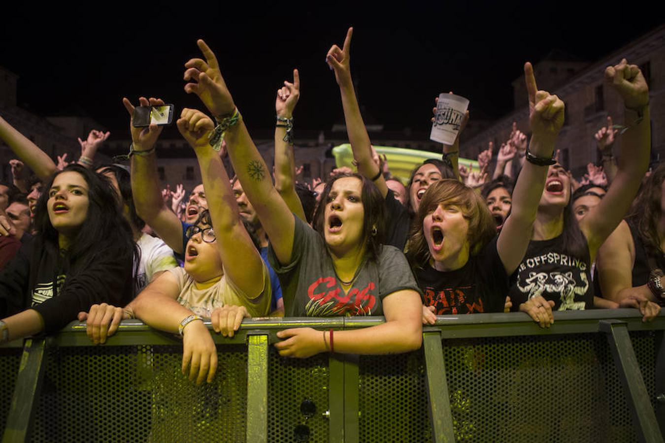 El grupo estadounidense de punk rock, en la última jornada del Tsunami Xixón