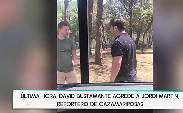 Imagen del vídeo emitido por Telecinco.