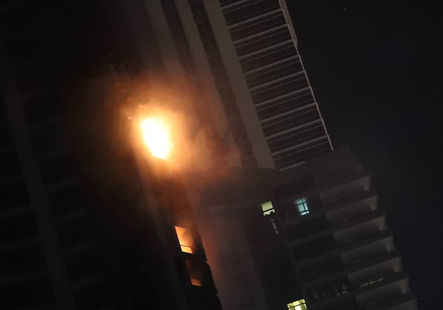 Se trata del segundo siniestro que afecta al famoso edificio, conocido como 'The Torch' en pocos años