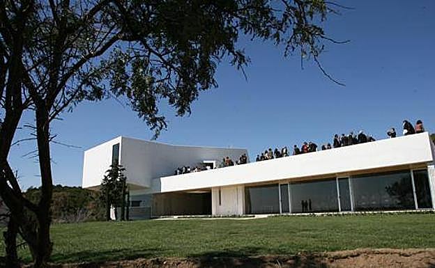 El Observatorio de Medio Ambiente Urbano, en la subida por el Morlaco. 