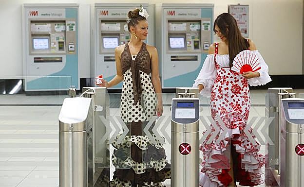 El metro de Málaga amplía sus horarios y refuerza la vigilancia durante la Feria