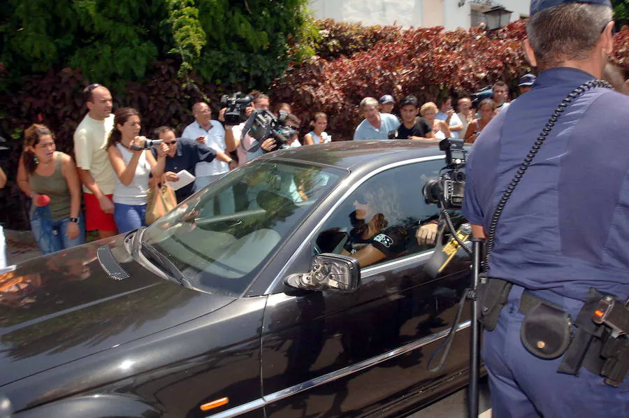 Julián Muñoz, detenido en el marco de la operación Malaya. 