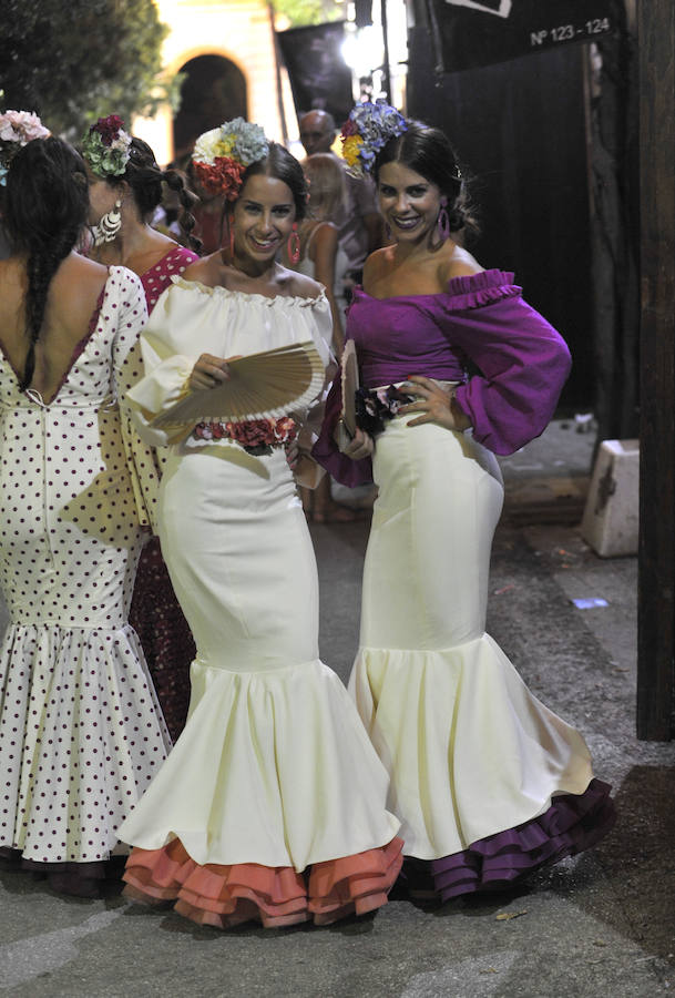 La segunda jornada de la Feria de Málaga en el real se vivió con intensidad en el Cortijo de Torres.