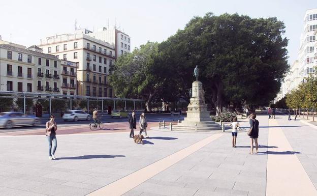 Recreación de cómo quedaría el proyecto. 