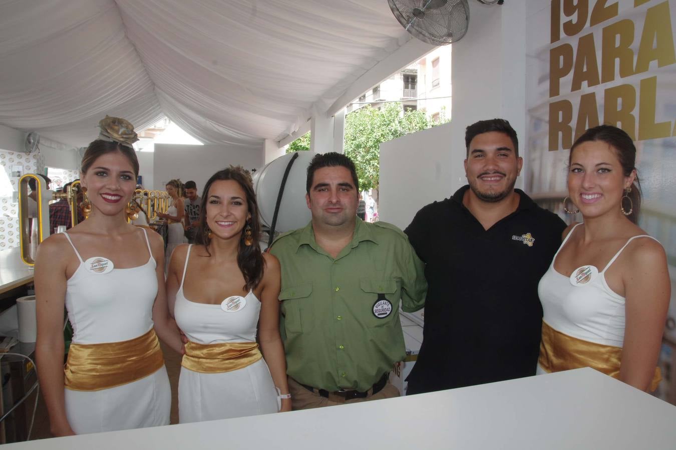 Natalia Cosano, Dunia Sánchez, Manuel Olmedo, Irene Ramos y Alberto Rocha