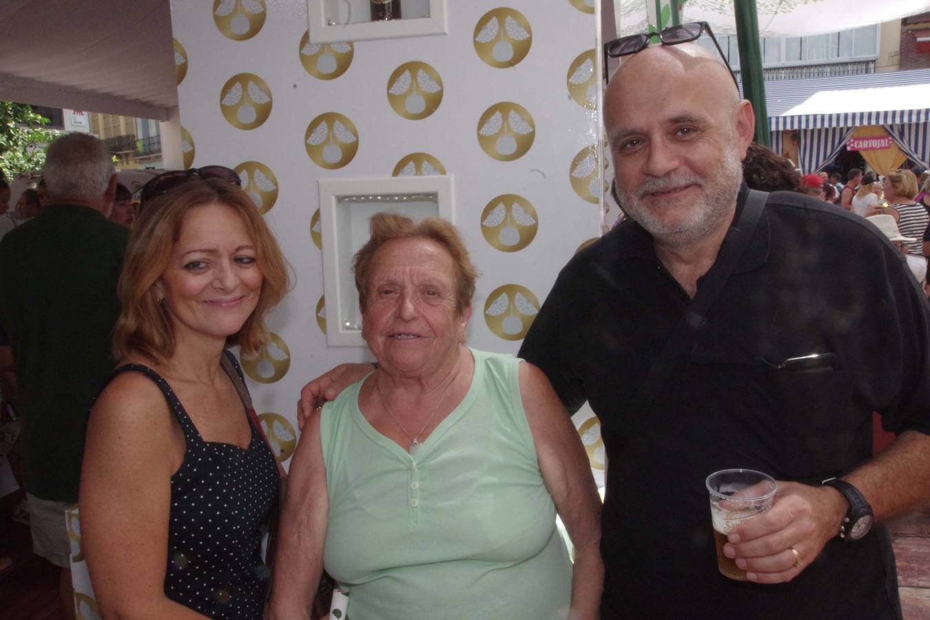 Toñi Pérez, Pilar Pérez y Rafael López