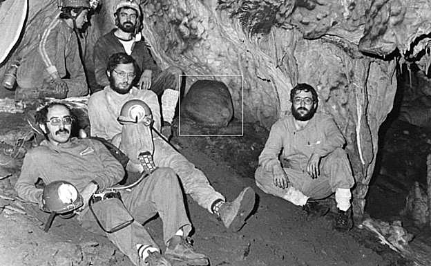 Cantalejo, primero por la derecha, posa junto a sus compañeros. 