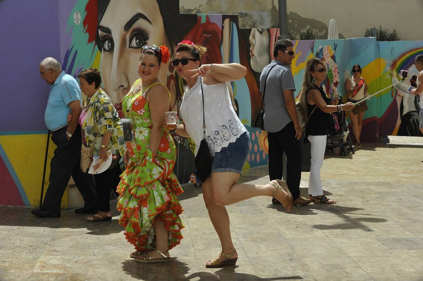 Las mejores fotos del martes de Feria en el Centro de Málaga (I)