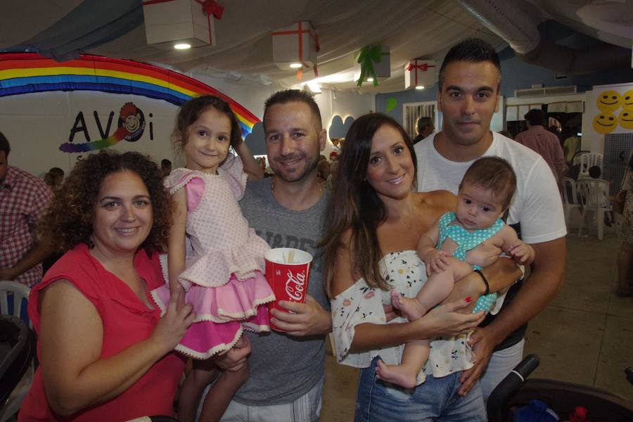 Vanesa Jurado, Aroa Bru, Javier Bru, Cristina Bru, Carlos García y Lucas García.