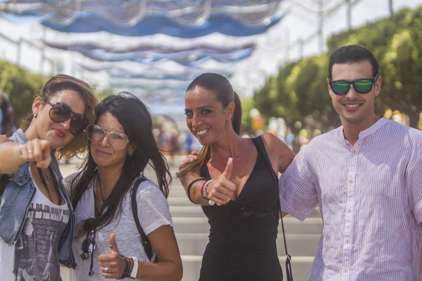 Una fiesta de día en Cortijo de Torres en la que caben todas las formas de entender la Feria de Málaga