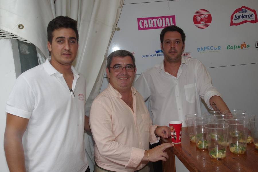 Jesús Piñero, Eduardo Martínez y Pedro Antonio Ordóñez.