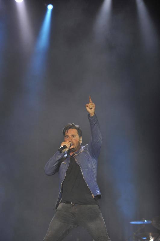 Fotos del concierto de David Bustamante en el Auditorio Municipal en la Feria de Málaga 2017