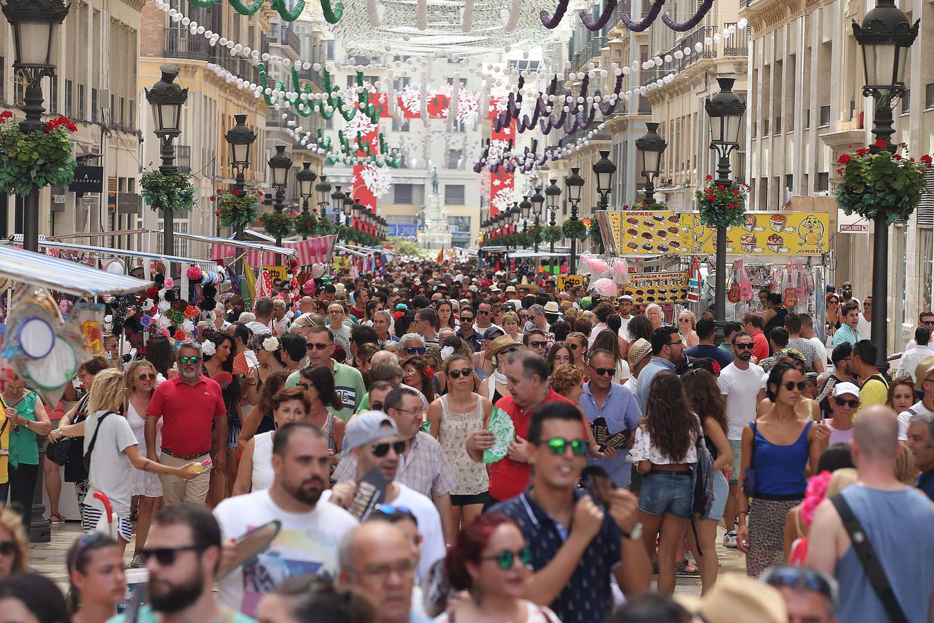 La última jornada de feria en el Centro, en fotos