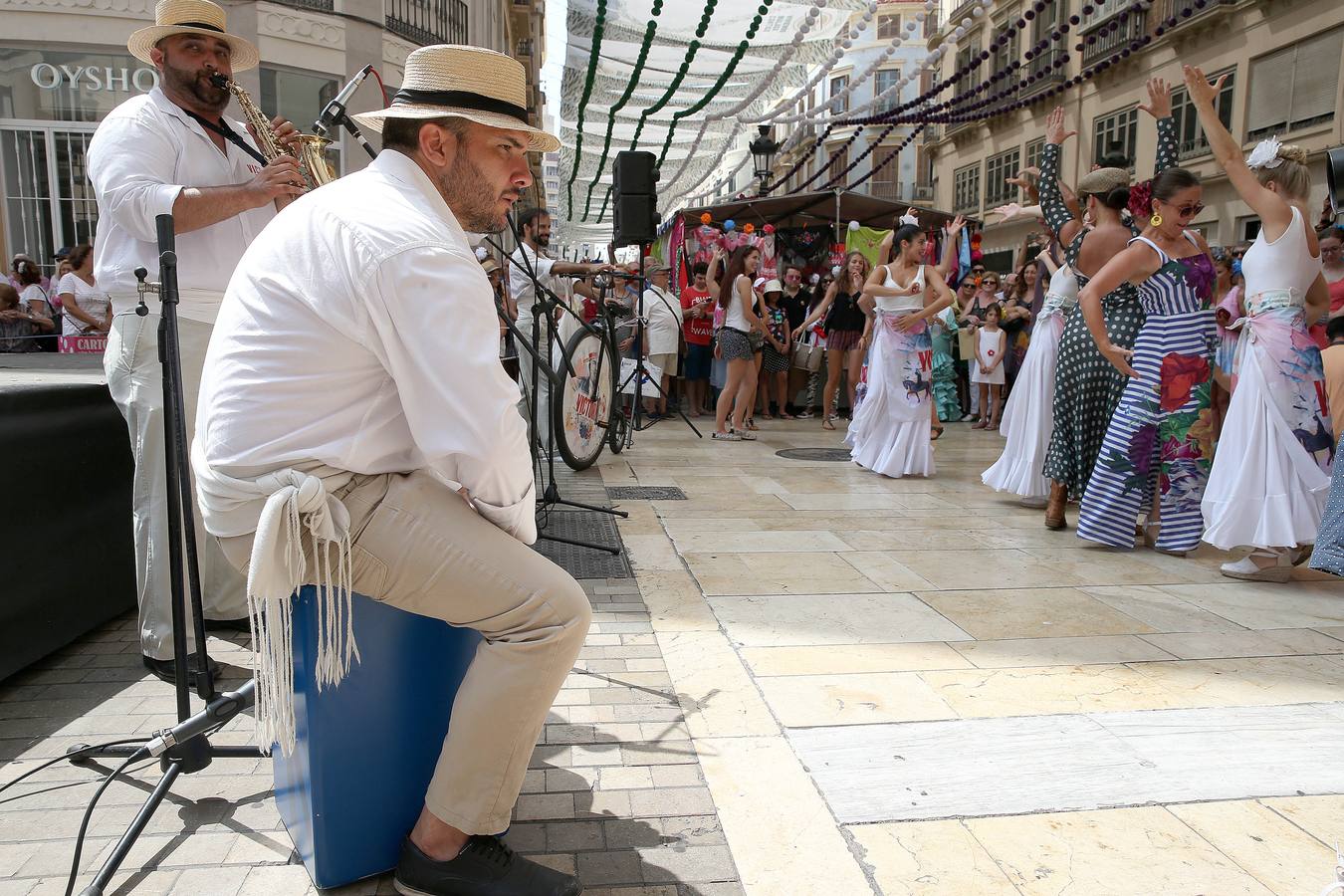 La última jornada de feria en el Centro, en fotos