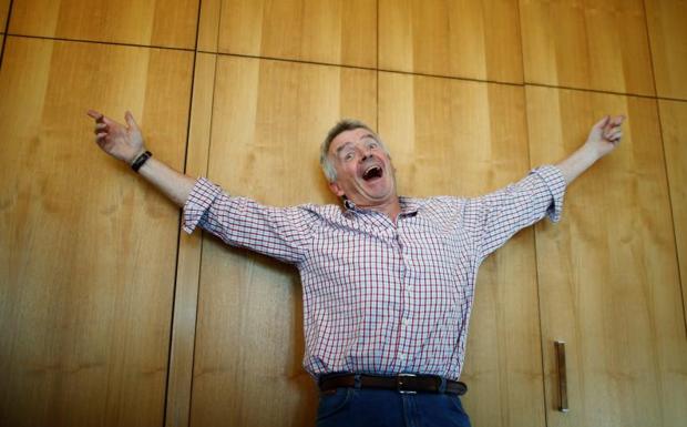 El consejero delegado de la aerolínea Ryanair, Michael O'Leary.