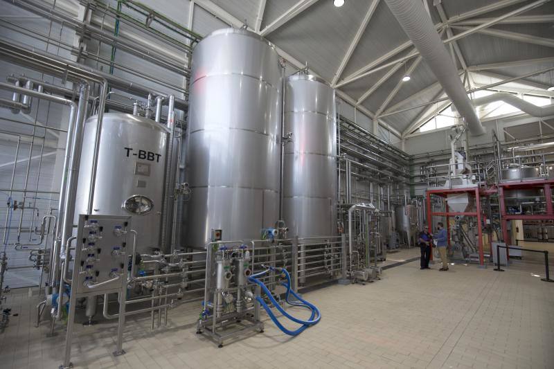 Las instalaciones empezarán produciendo 1,2 millones de litros anuales
