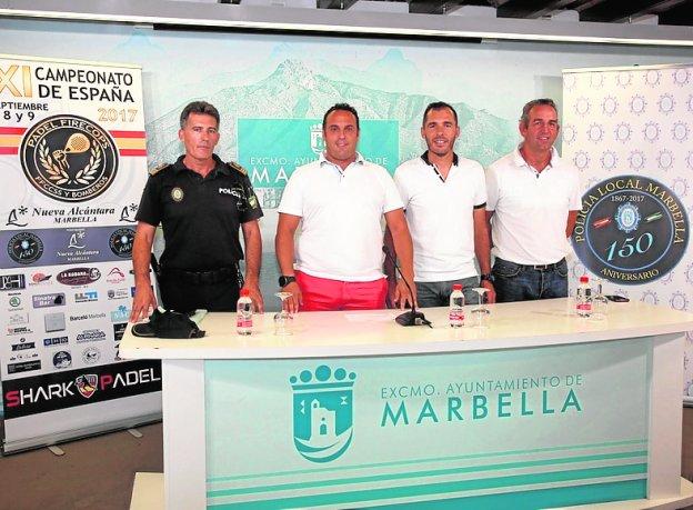 Marbella acoge una nueva edición del Campeonato de Pádel 'FireCops'