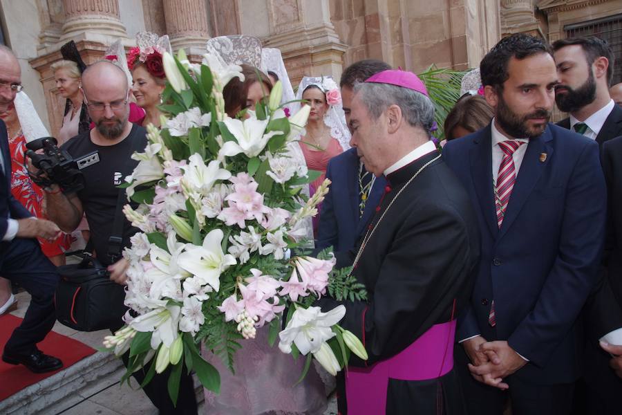 El cortejo partirá a las 19.30 horas de la Catedral, donde por la mañana el obispo ha presidido una misa y una ofrenda floral