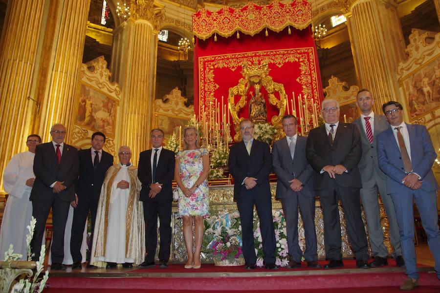 El cortejo partirá a las 19.30 horas de la Catedral, donde por la mañana el obispo ha presidido una misa y una ofrenda floral