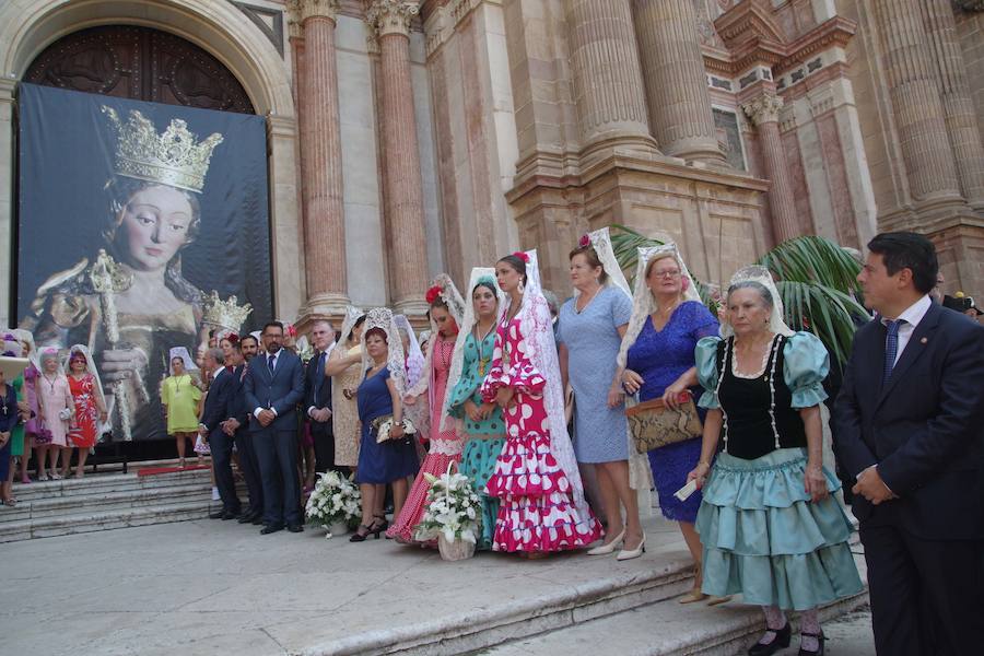 El cortejo partirá a las 19.30 horas de la Catedral, donde por la mañana el obispo ha presidido una misa y una ofrenda floral