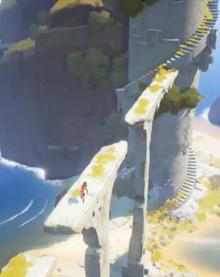 Imagen secundaria 2 - En la imagen superior, videojuego de realidad virtual. A la izquierda, ‘Los ríos de Alice’ y al lado ‘Rime’.