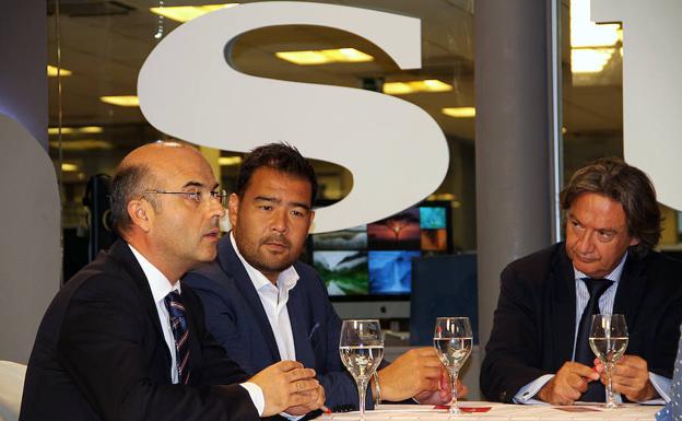 José María Gutiérrez (Adapta MS), Mano Soler (Les Roches Marbella) y Gabriel Arrabal (EADE).