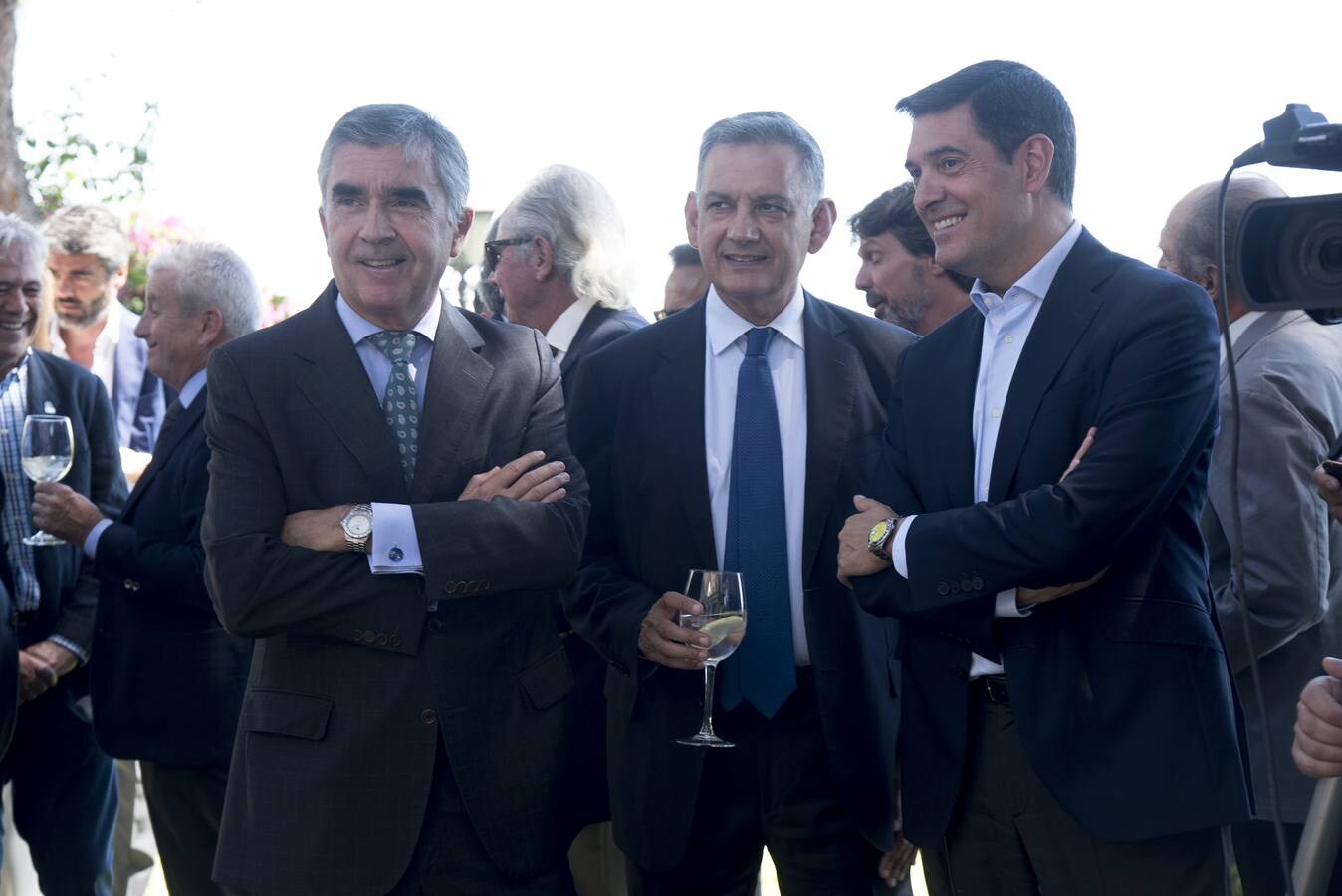 ñaki Arechabaleta, José Luis Romero e Íñigo Argaya. 