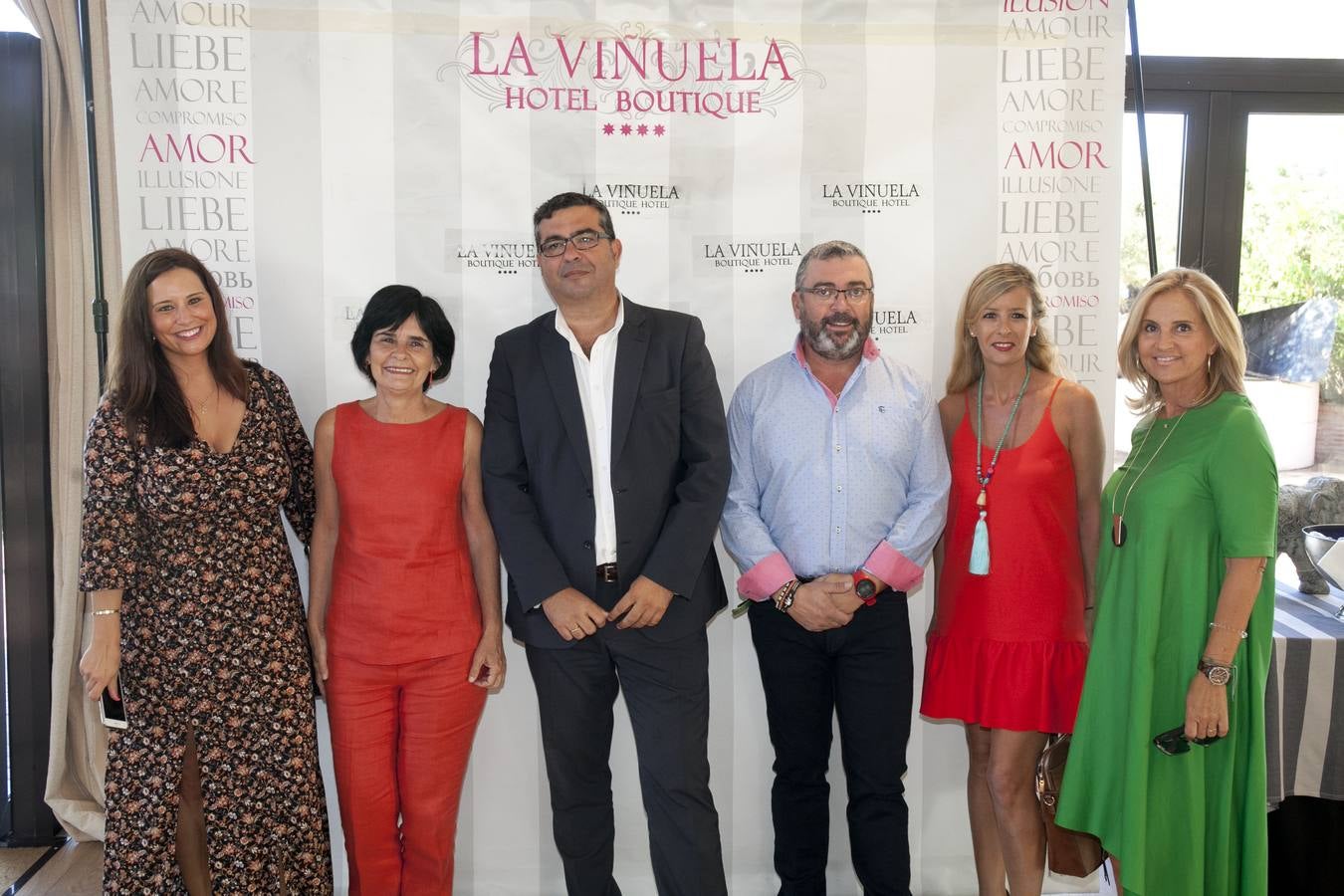 Soledad Cárdenas, Tecla Lumbreras, José Juan Jiménez, Ana Porras y María Victoria Artillo.